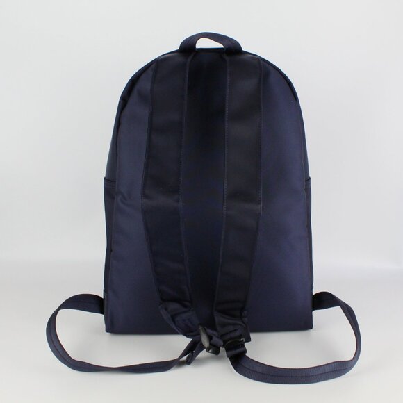 Longchamp Navy Nylon Backpack with Front Zip Pocket main image 5